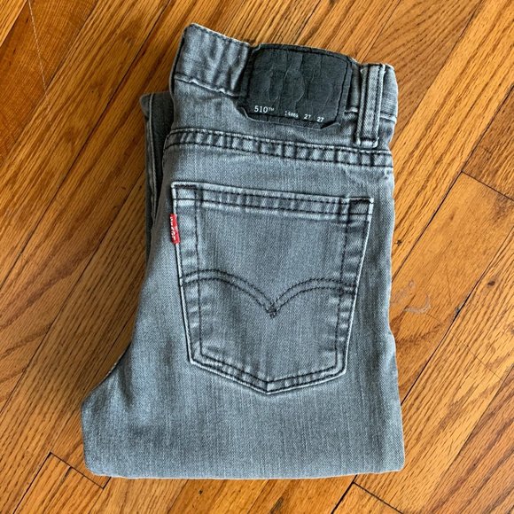 Levi's Other - Levi's Gray 510 Skinny 14 Regular Boy's Jeans
